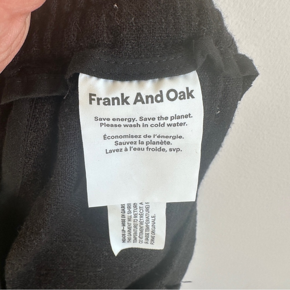 Frank & Oak Black Women's Cargo Shorts - Picture 8 of 9